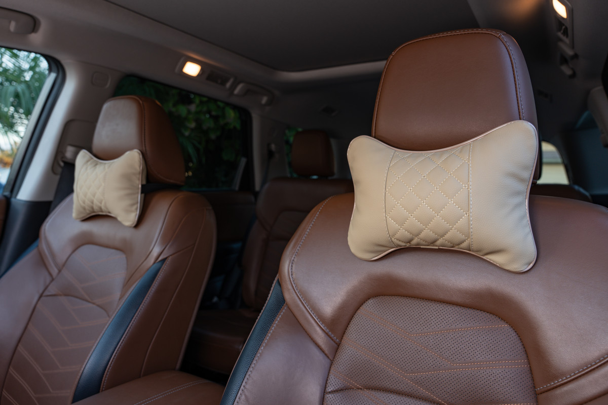 Bone Pillow - Tan with Tan Thread