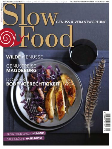 Cover: Slow Food Magazin No 05 Oktober-November 2022