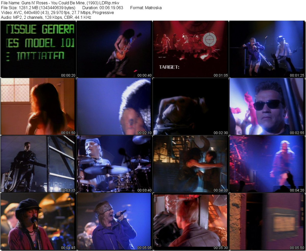 Guns N' Roses - You Could Be Mine, (1993) LDRip.mkv_tn