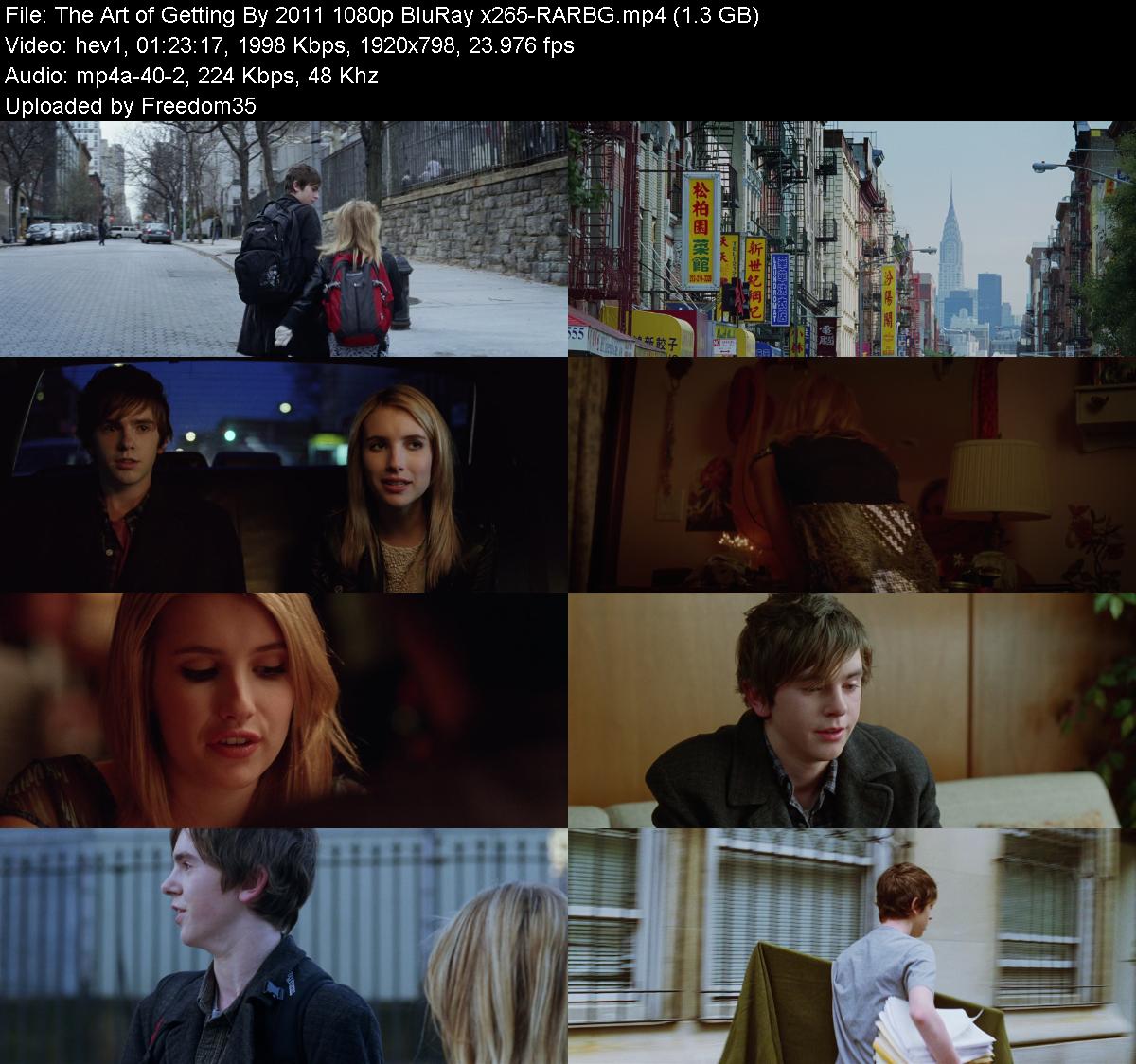 The-Art-of-Getting-By-2011-1080p-Blu-Ray