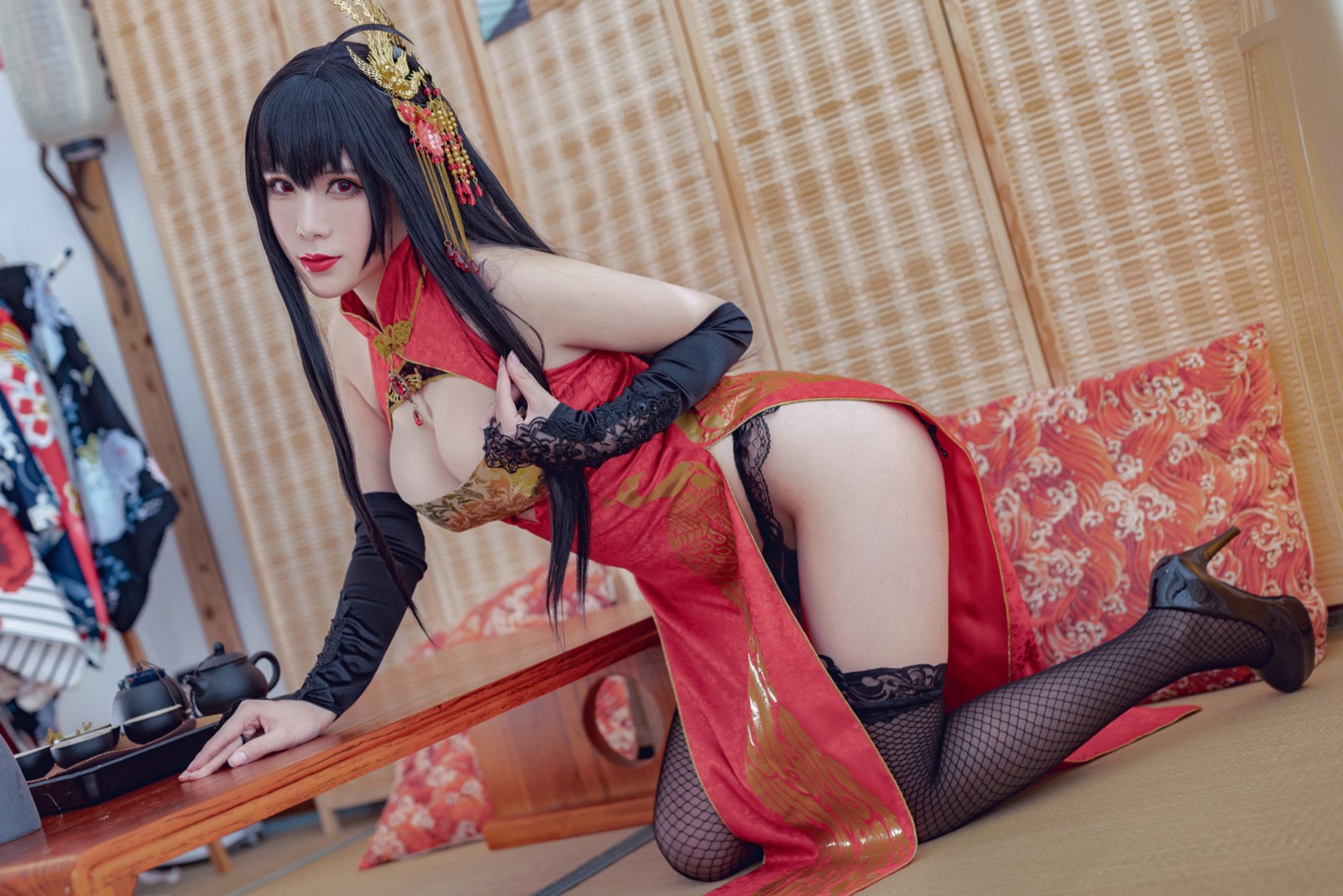 羊大真人 – 大凤 凤鸣春晓 Cosplay 高清写真集（23P-318.8MB）碧蓝航线插图3