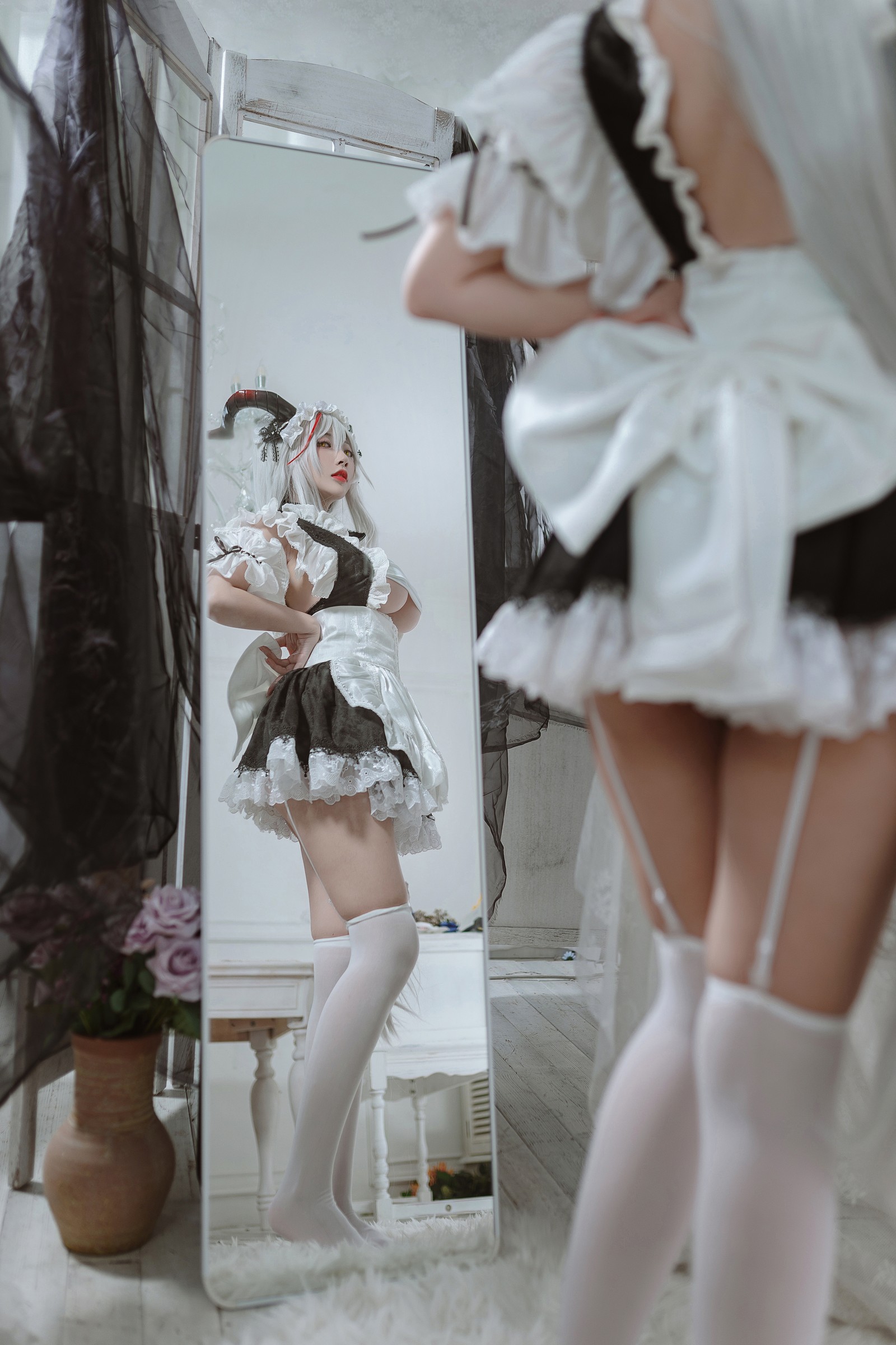 宮本桜 埃吉尔 女仆 Cosplay 写真合集｜碧蓝航线女仆主题（29P｜314MB）插图