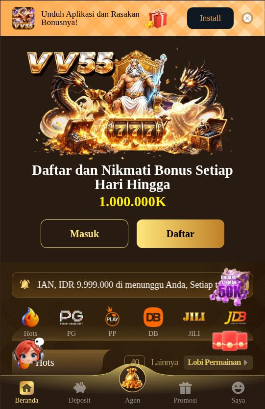 VV55 APK 10.2 (Login) Download Versi Resmi Android 2026 | timpul.ro 1