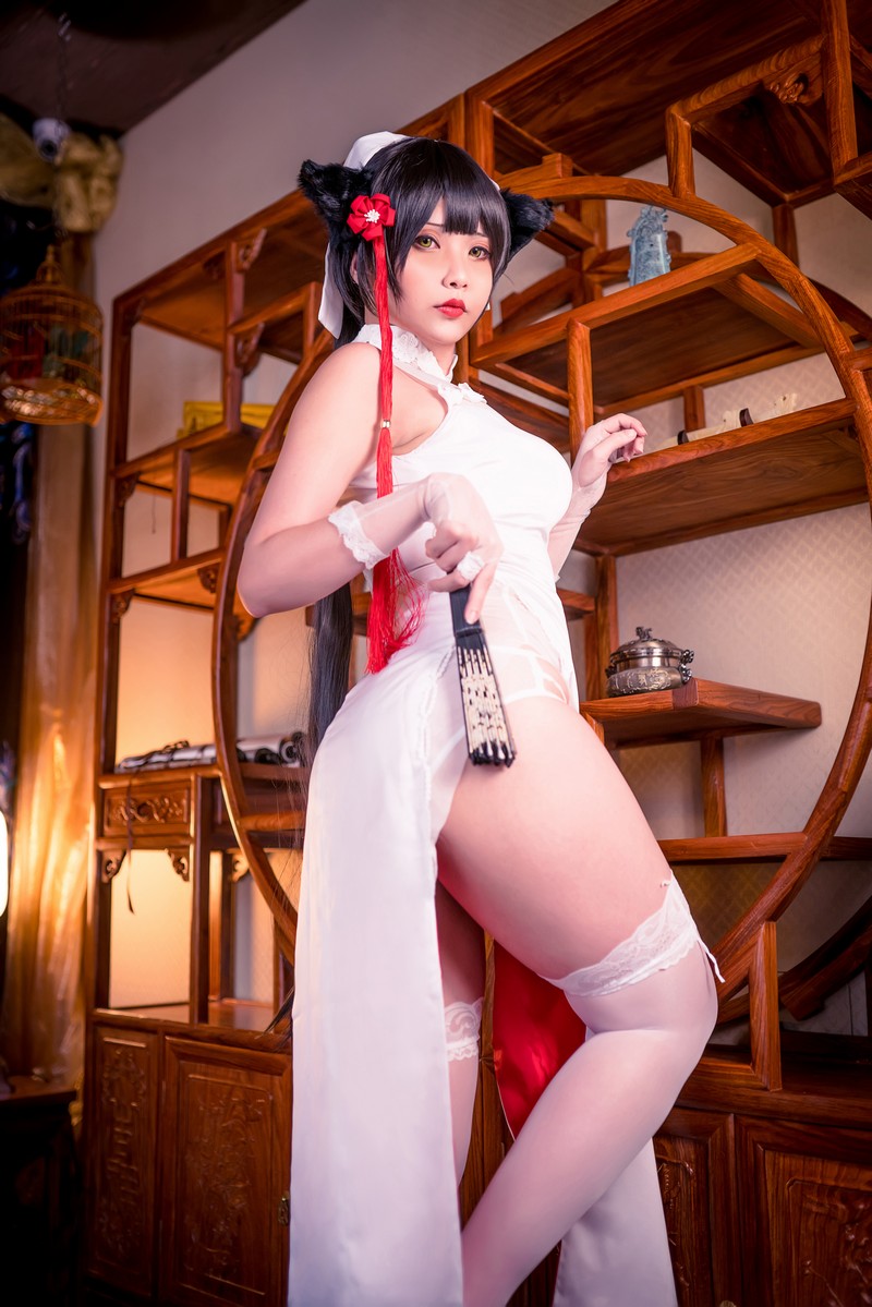 Hana Bunny 高雄 Cosplay写真｜碧蓝航线 Azur Lane Takao 高清图集[9P-226.7M]插图2