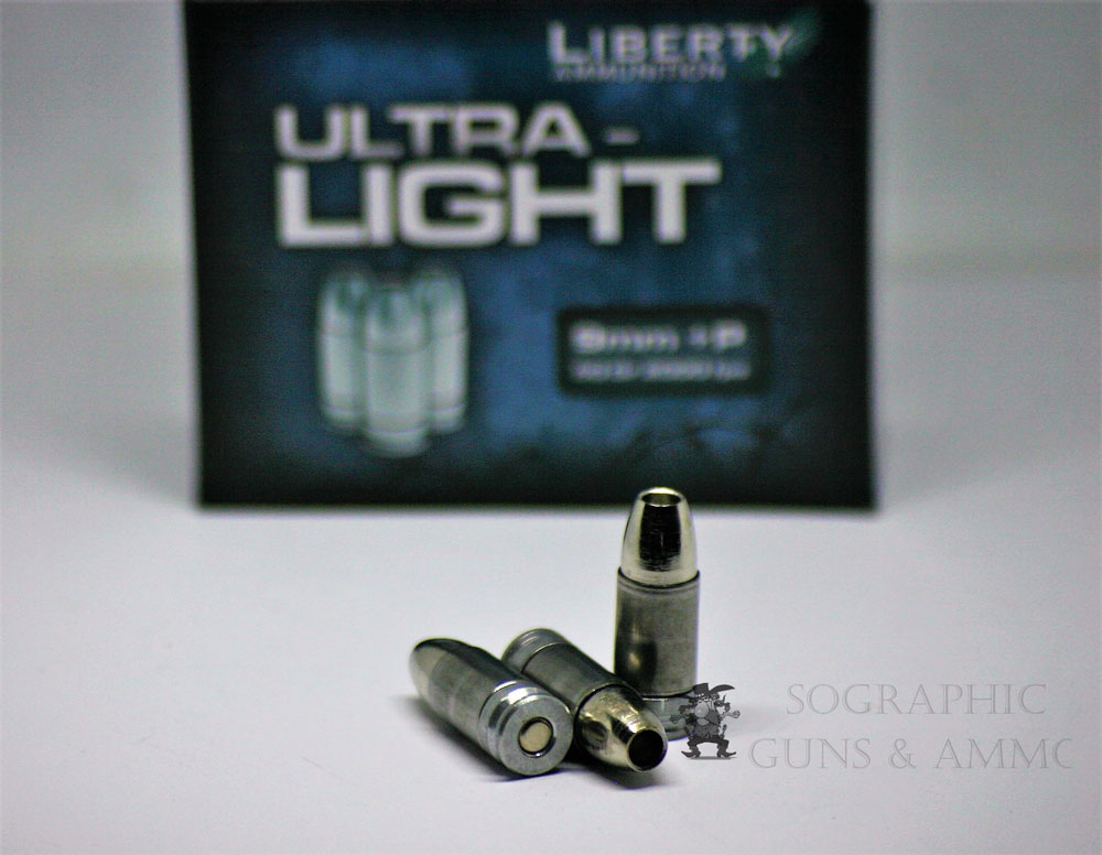 9MM +P Civil Defense ULTRA LIGHT Low Recoil 9 MM +P 50 Gr JHP 20rds