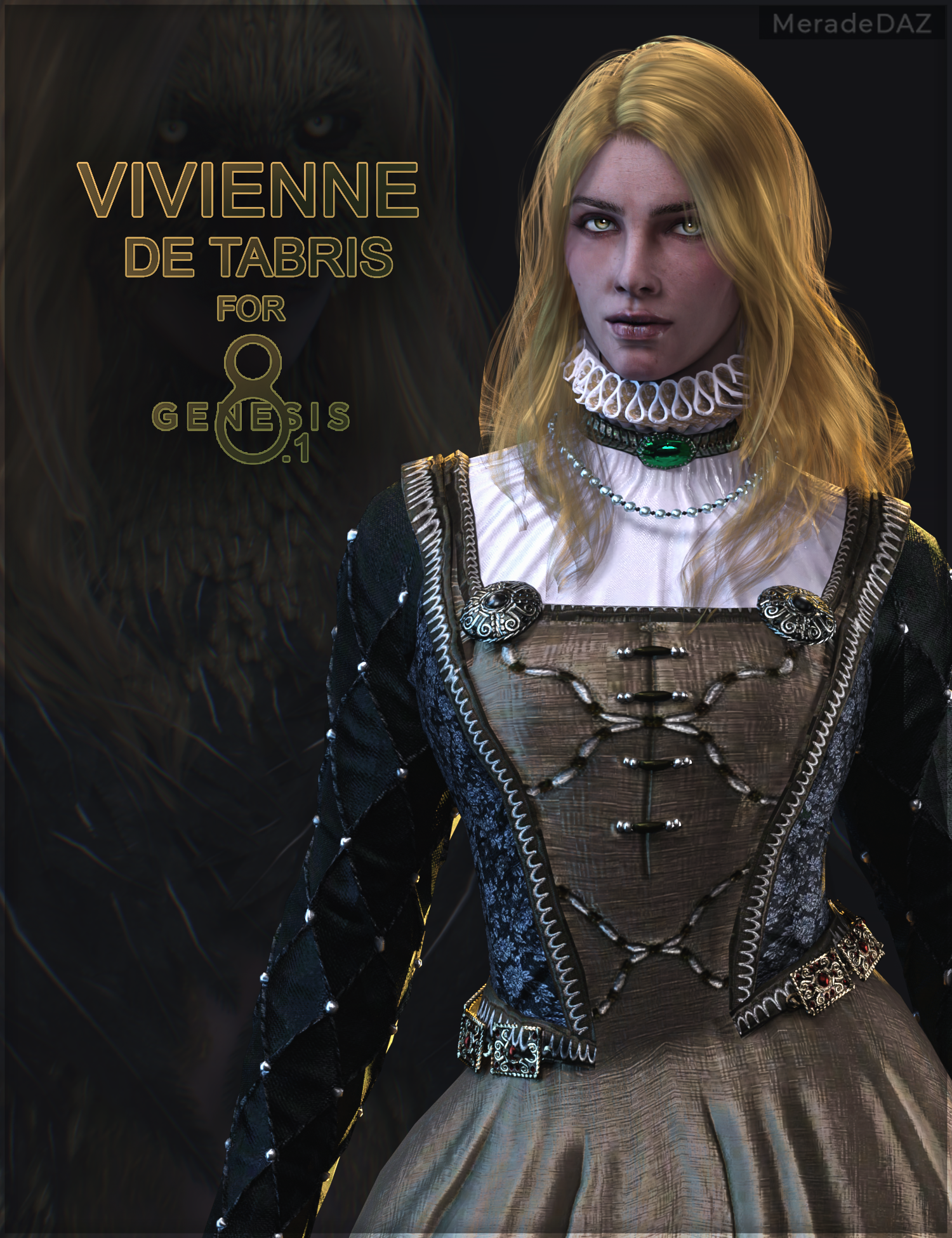 Vivienne de Tabris for Genesis 8 and 8.1 Female