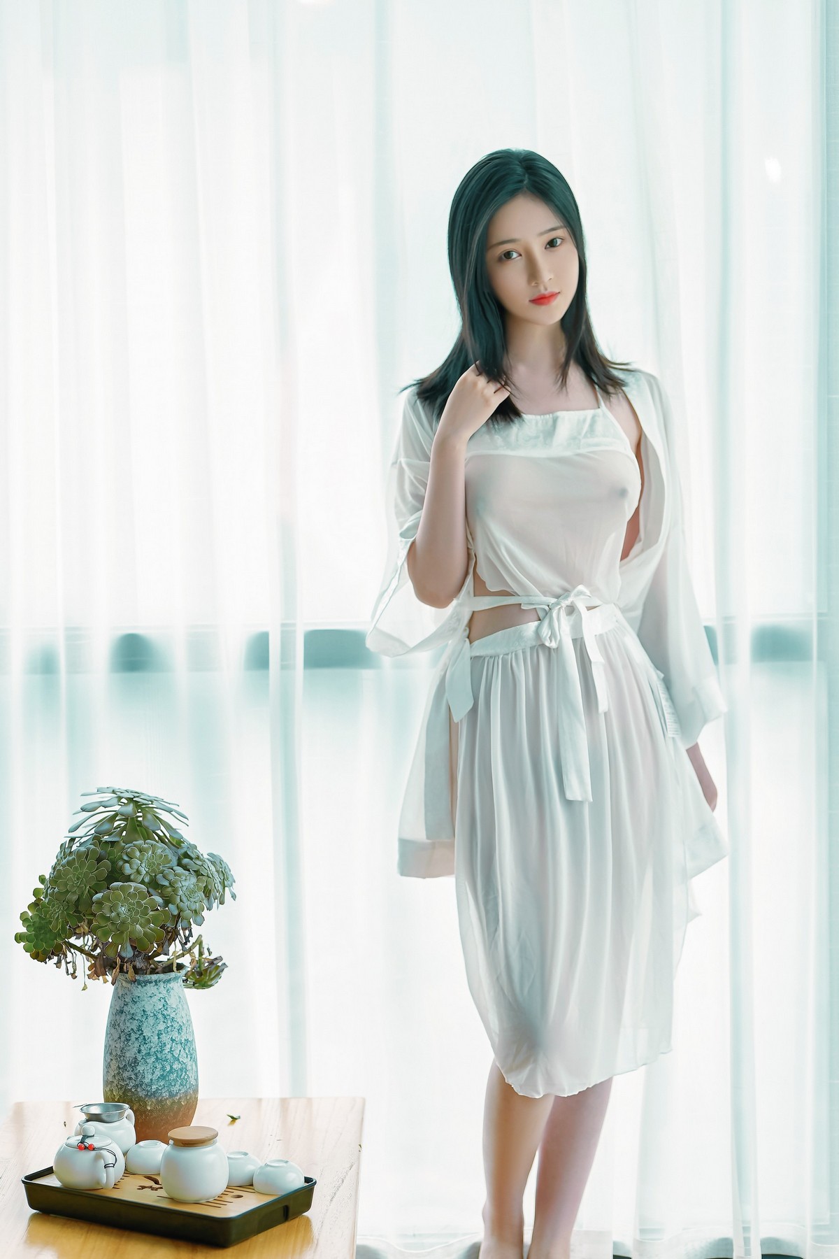 年年nnian 么么茶少女写真 甜美清新风图集插图