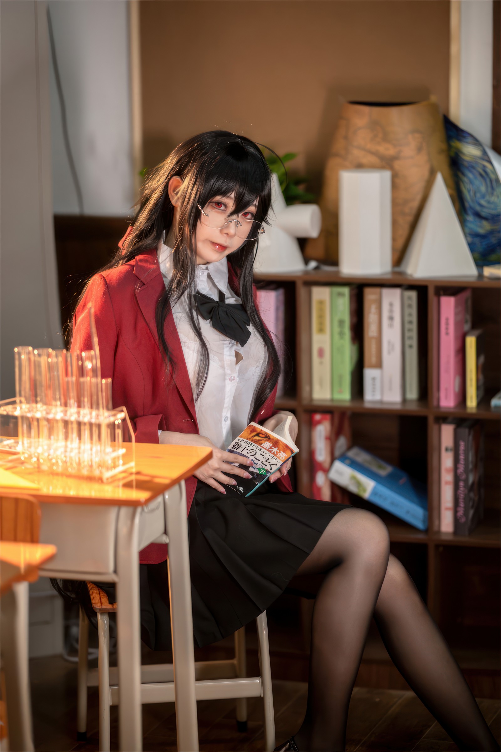 安食Ajiki 碧蓝航线大凤JK写真集 – 动漫COS & 制服美少女 [41P-281.6M]插图
