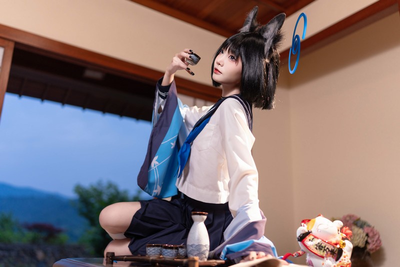 艾西Aiwest 桐生桔梗Cosplay写真图集 高清美图合集 48P (296.8M)插图8