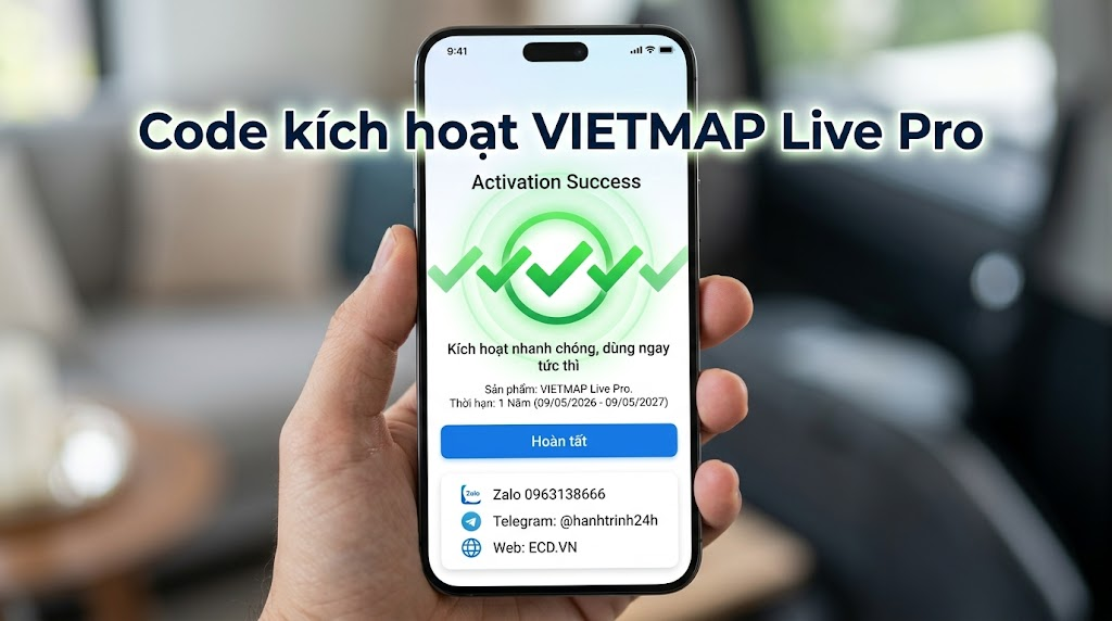 vietmap pro cảnh báo camera