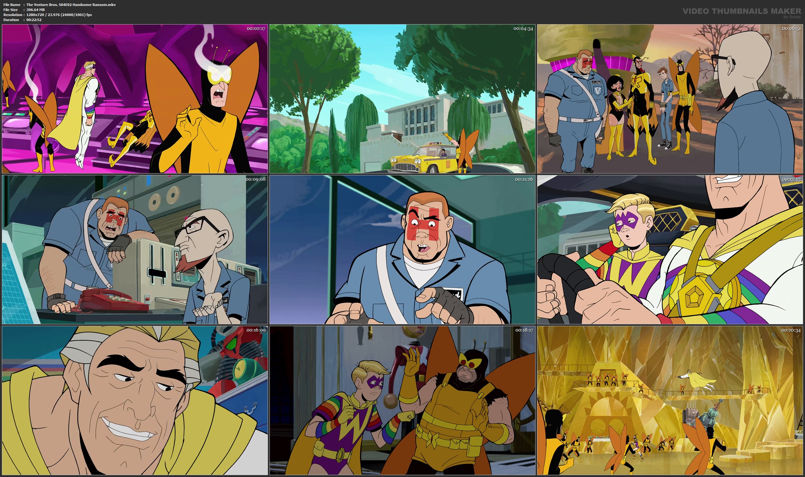 The Venture Bros S04 E02 Handsome Ransom mkv — Postimages