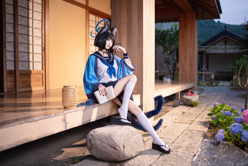 艾西Aiwest 桐生桔梗Cosplay写真图集 高清美图合集 48P (296.8M)插图5