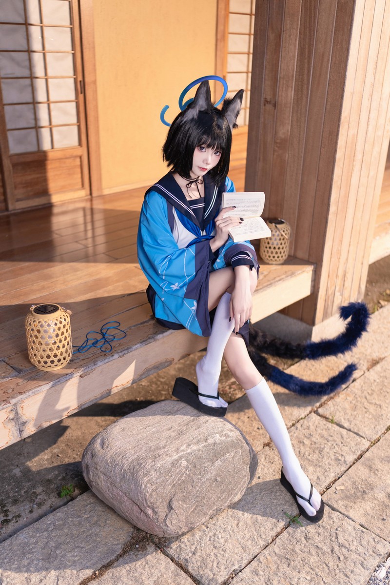 艾西Aiwest 桐生桔梗Cosplay写真图集 高清美图合集 48P (296.8M)插图6