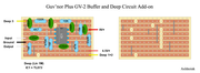 Guv'nor GV-2 Buffer and Deep Circuit Addon