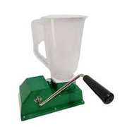 Liquidificador Manual Antigo de Vidro e Metal