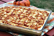 Pumpkin Spice Poke Cake
