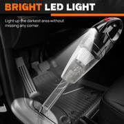 Cordless handheld portable vacuum cleaner