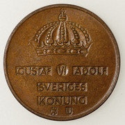 ¡¡Naranjas!! 5 öre Suecia. Gustavo VI Adolfo 1962. PAS5711