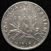 ¡Semana de las chiquititas! 1 franco Francia 1910. PAS7158