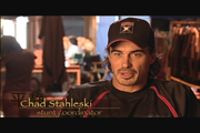 Chad Stahelski, martial arts stunt coordinator - and Keanu Reeves stunt double - in the Matrix movies, trained Summer Glau in Serenity