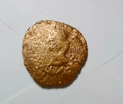 As de Emérita Augusta, época de Tiberio. Ara. Moneda-a