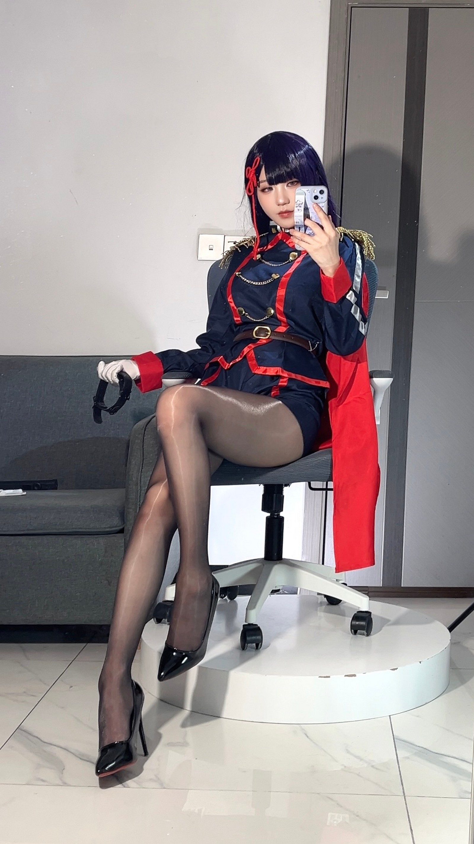 无影喵喵 山城恋 Cosplay 写真＋视频合集｜人气角色摄影作品（39P｜4V｜613MB）插图4