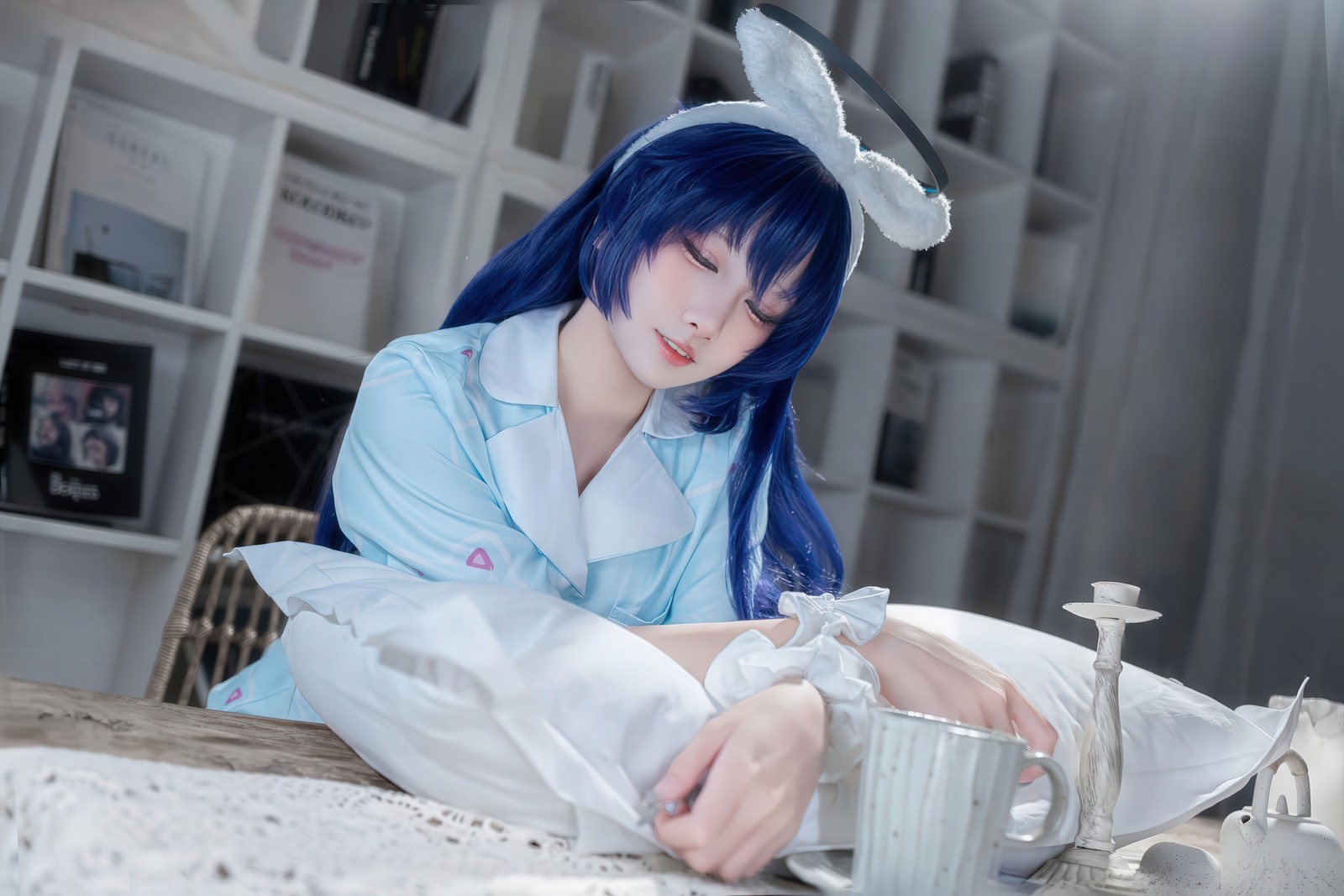 喜欢爱理吗写真集：优香睡衣高清套图在线浏览（35P-125.3M）插图1