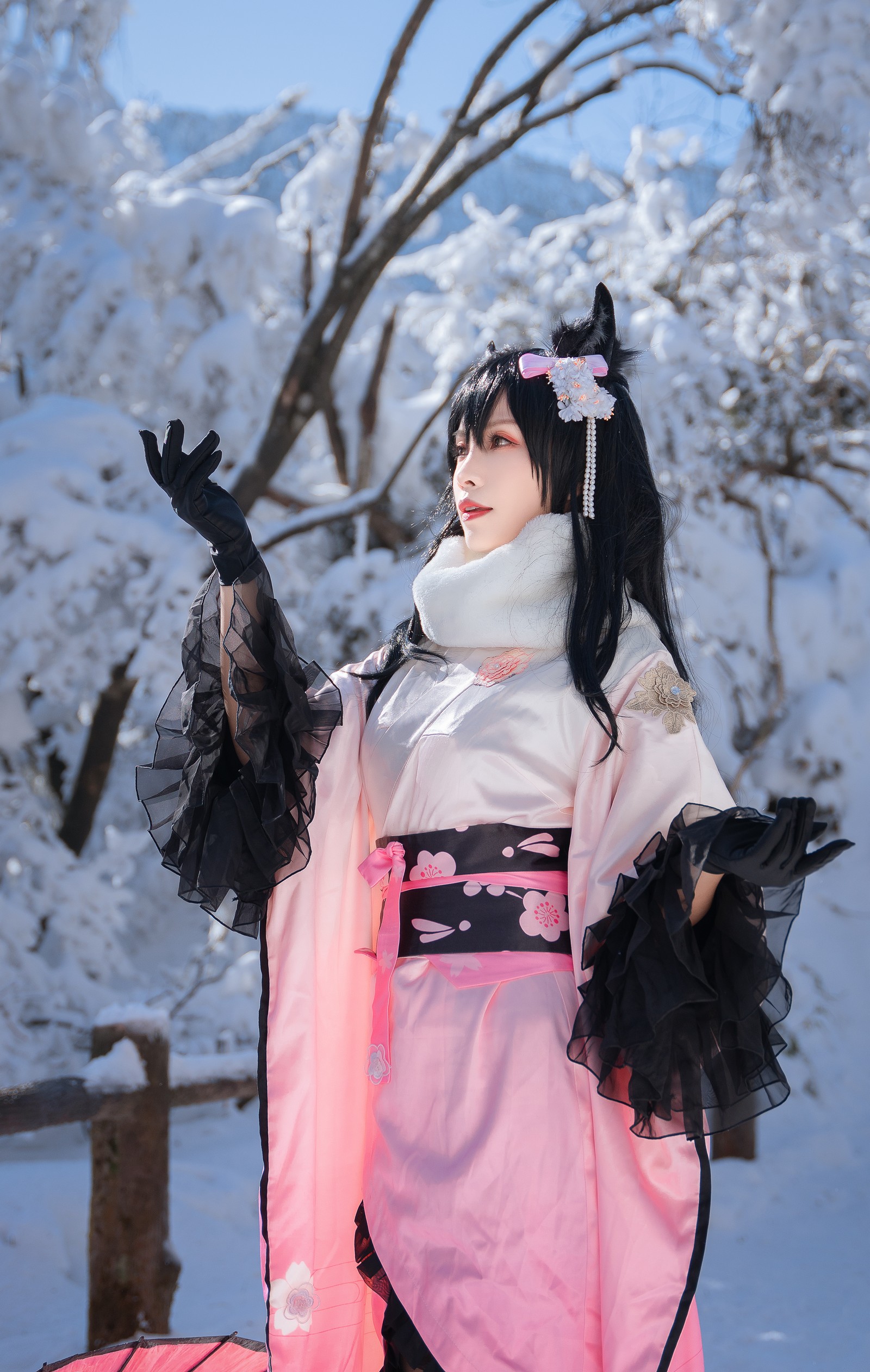 Neko-薇薇 爱宕和服 Cosplay 写真合集｜超清大图（45P｜453MB）插图