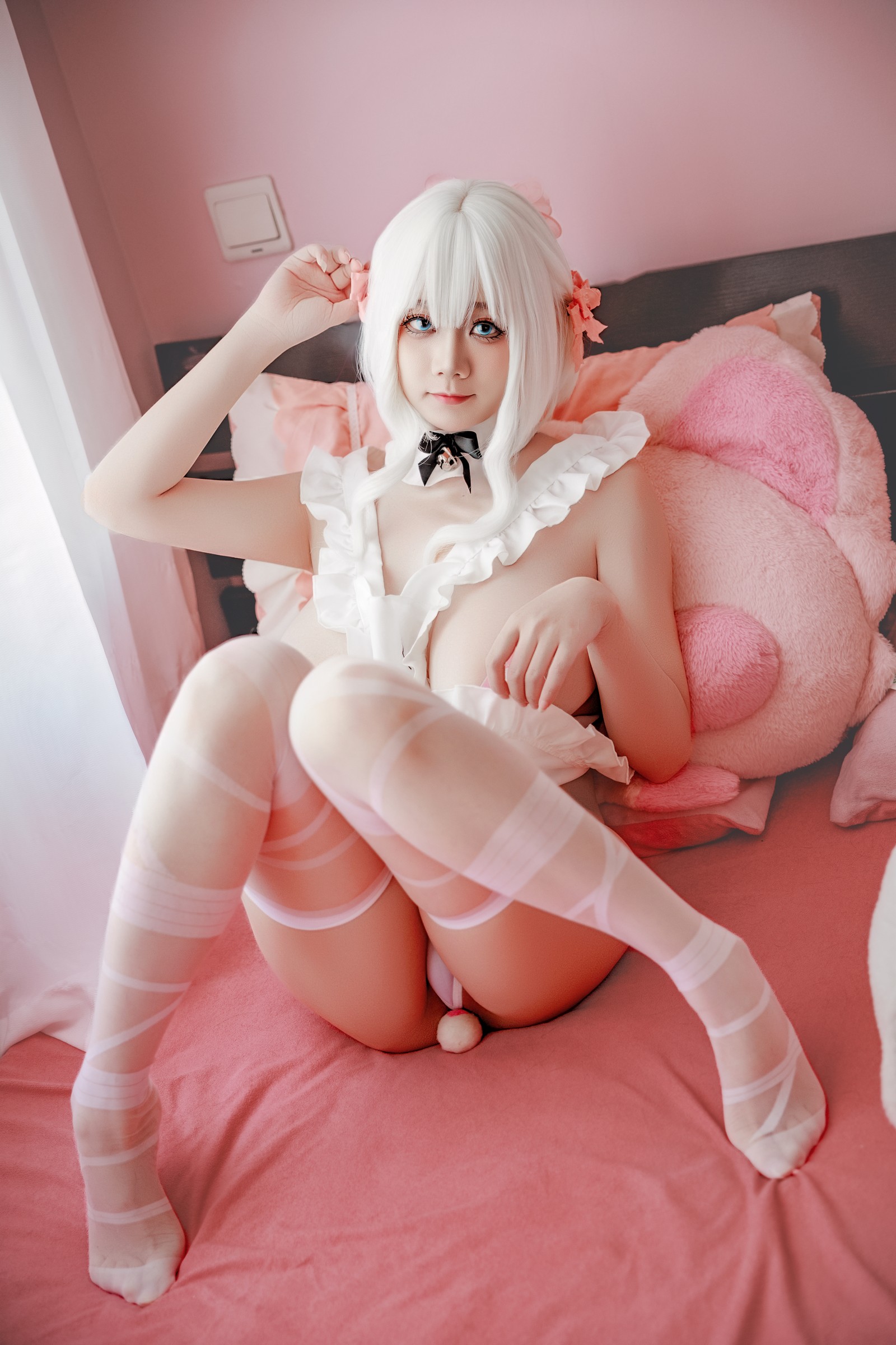 阿雪雪写真午睡围裙主题写真（90P+1V / 1.07G）居家可爱系列插图2