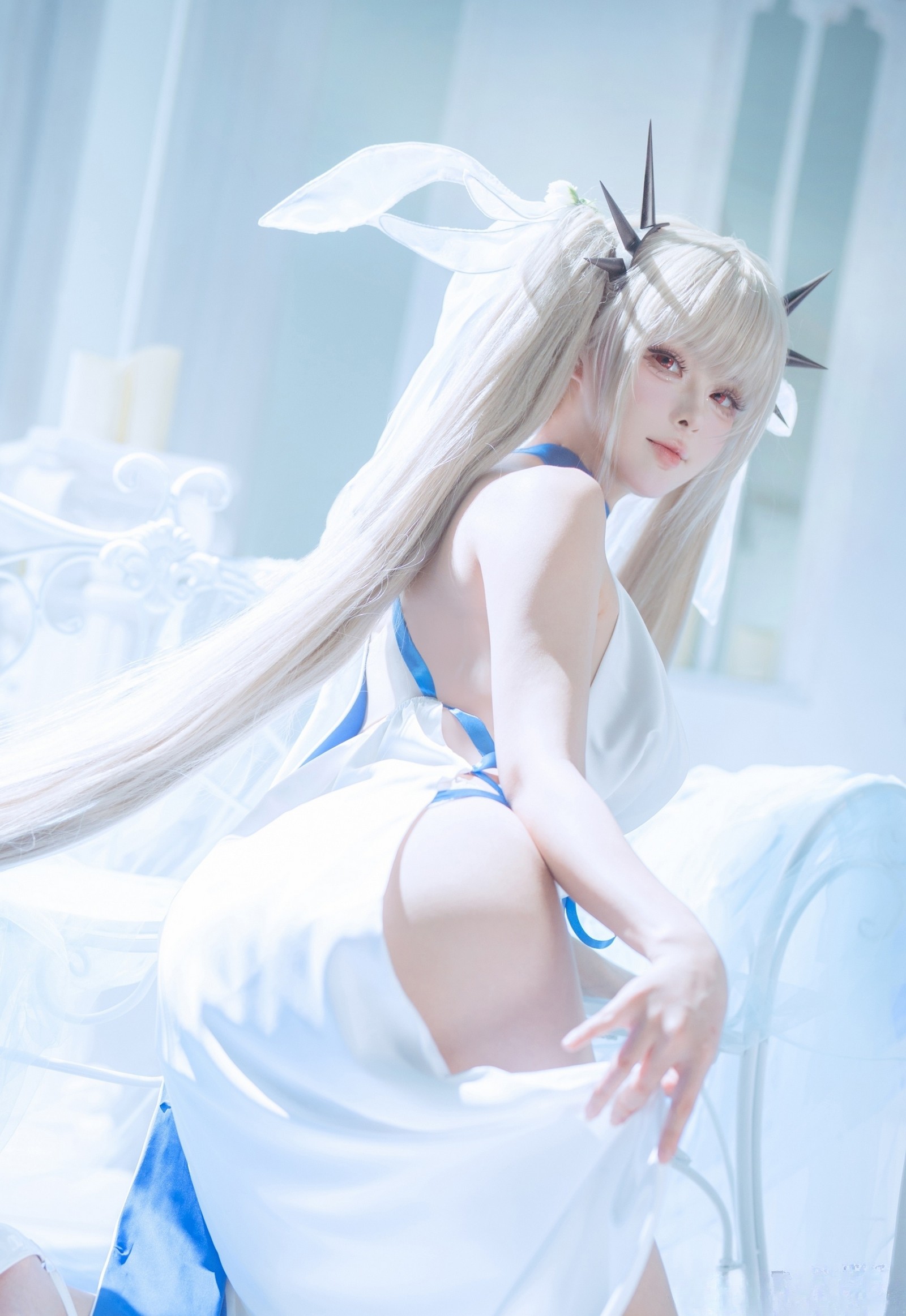 w百合欧皇子w 碧蓝航线可畏写真集 – 纪念印记主题COS高清图 [14P-21.8MB]插图4