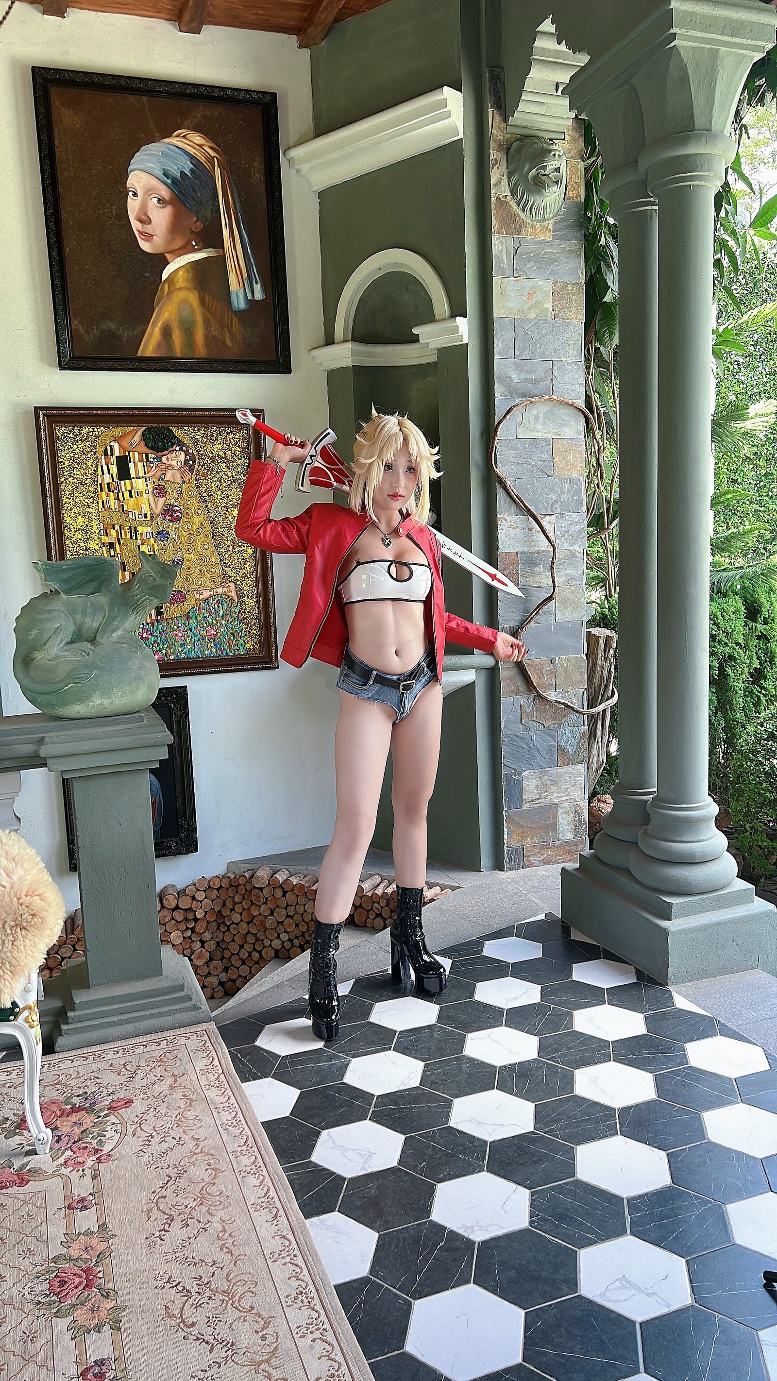 Puy Puy – Mordred Fate/Grand Order Cosplay 写真合集（196P+5V-3.21GB）插图4