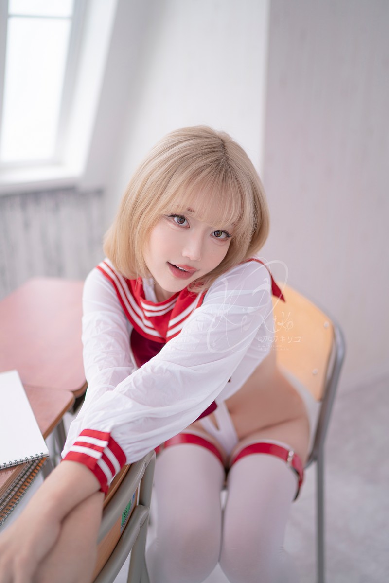 切切Celia 小春日和制服 校园制服 Cosplay 写真 35P插图4