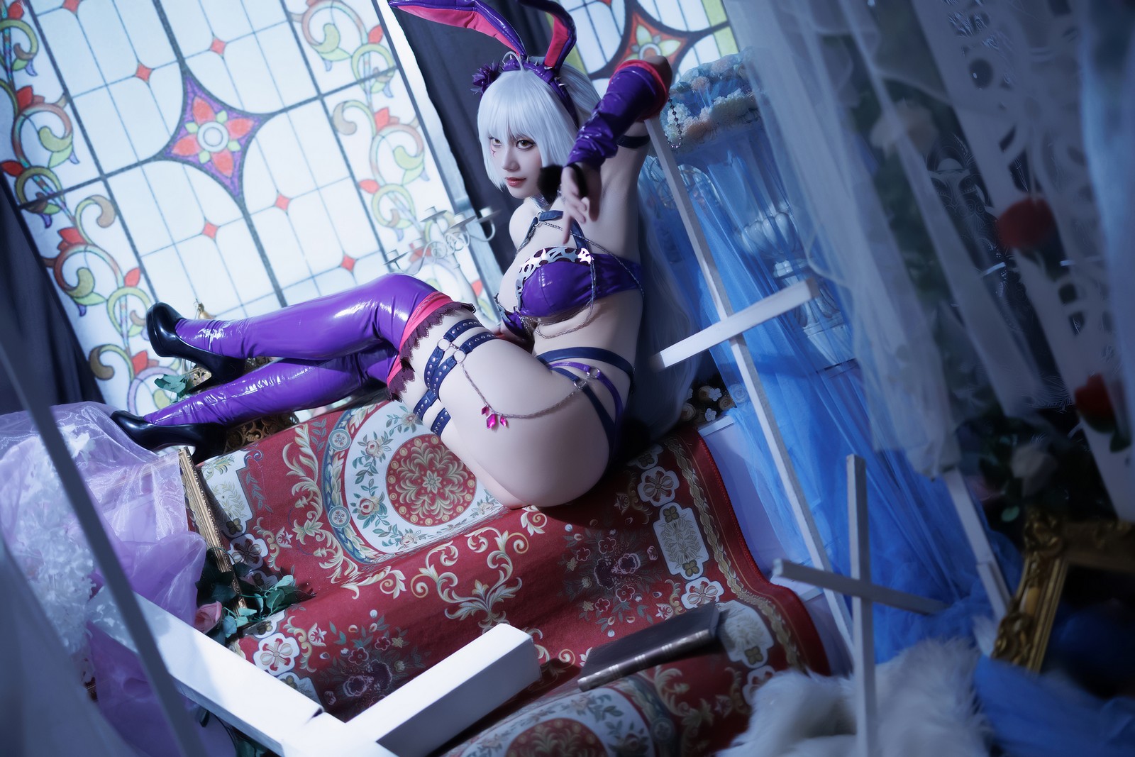 Cien恩恩 黑贞兔女郎泳装 Cosplay 写真合集（30P｜136MB）插图