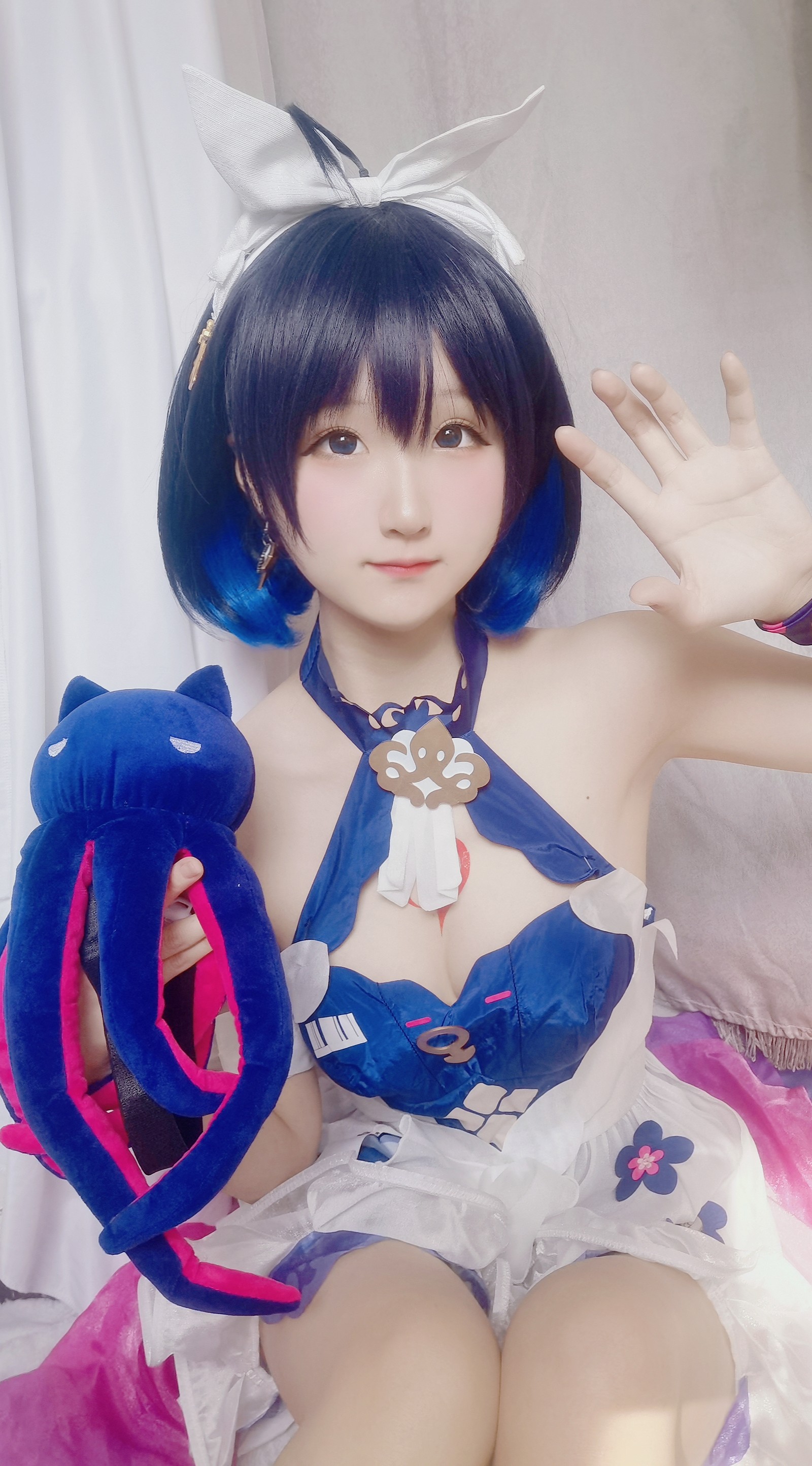 Seele麦麦希儿彼岸浪花 Cosplay｜海边主题高清写真（102P-532MB）插图1