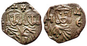 40 Nummi de Constantino V, Leo IV y Leo III. Siracusa 1057572-1582380824