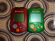 Lot console Dreamcast (Euro et Jap) et accessoires VGA-Box, VMU, etc... DSC05359