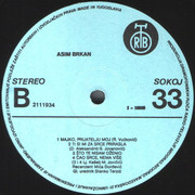 Asim Brkan - Diskografija Asim-Brkan-1983-s-B