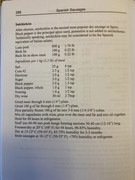 Salchichon Recipe from Spanish Sausages