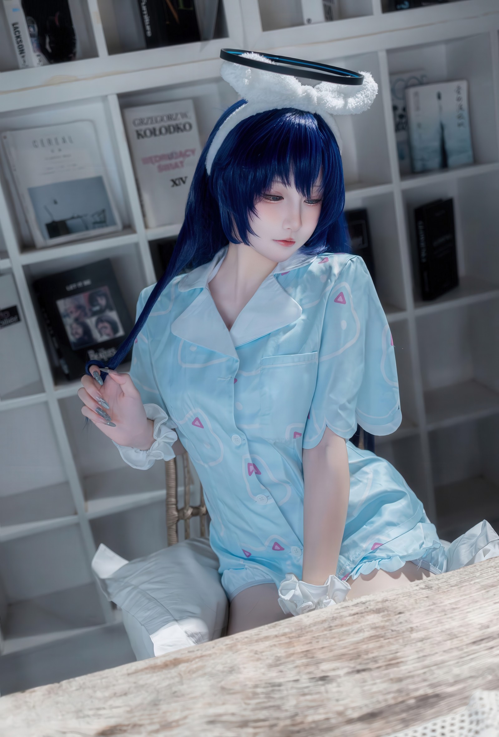 喜欢爱理吗写真集：优香睡衣高清套图在线浏览（35P-125.3M）插图