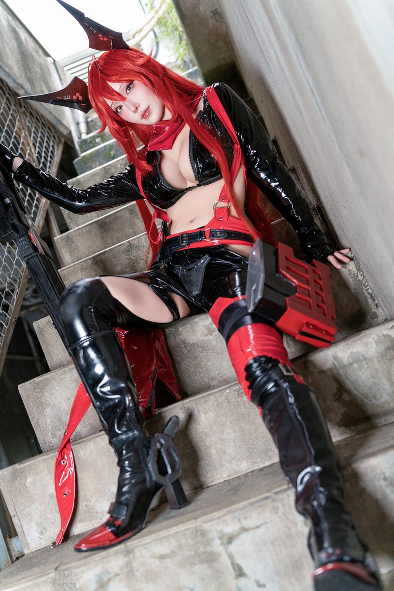 切切Celia Kiriko Cosplay NIKKE Goddess of Victory 写真 150P+5V插图8