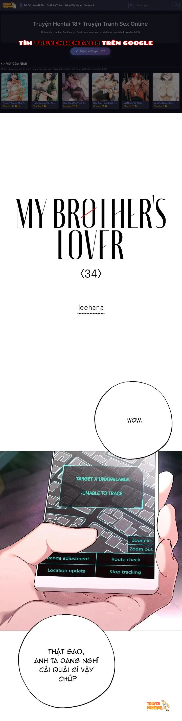 Người Yêu Của Anh Trai Tôi - Chapter 34