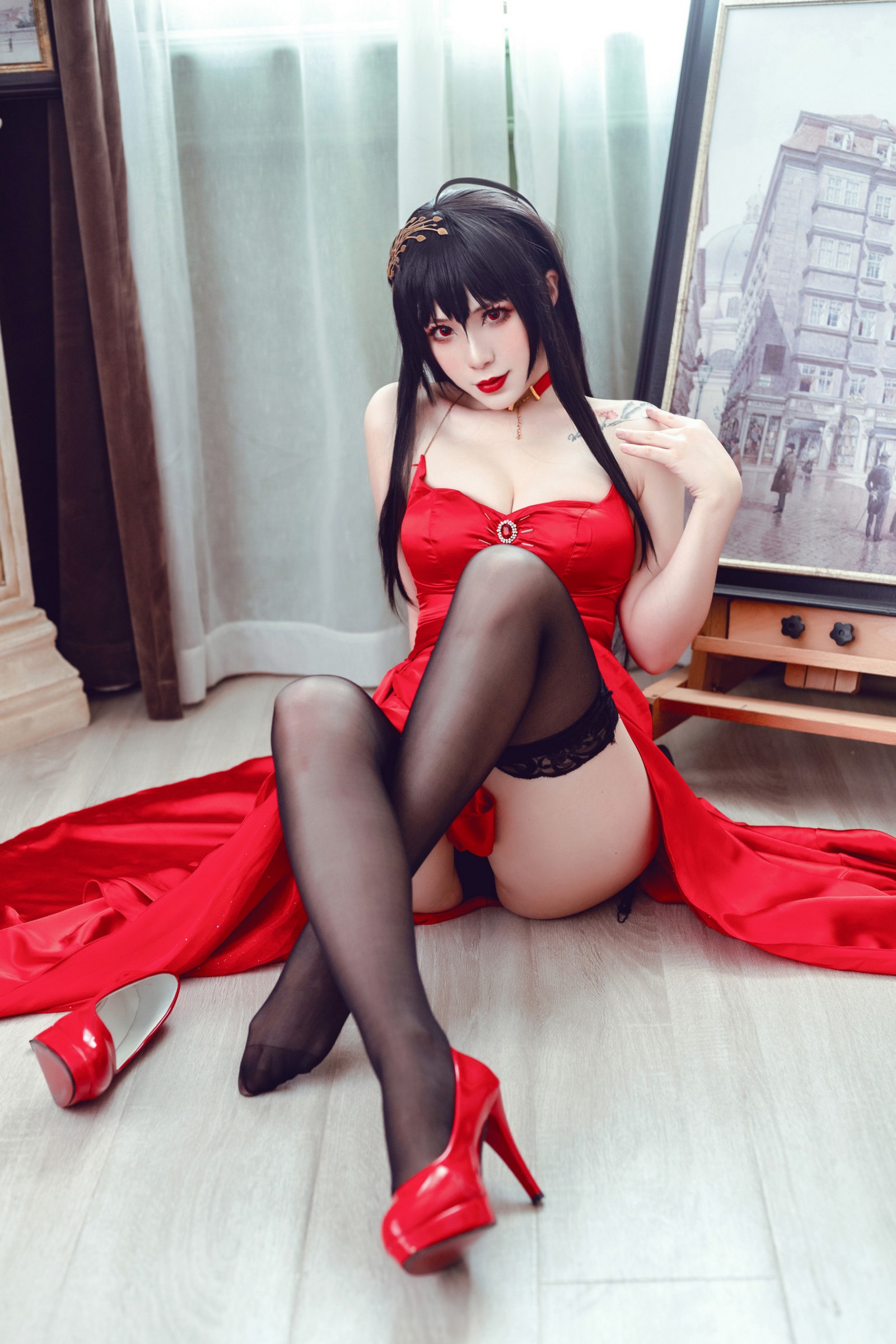 羊大真人 – 大凤 毒苹果 Cosplay 高清写真集（15P-153.3MB）碧蓝航线插图7