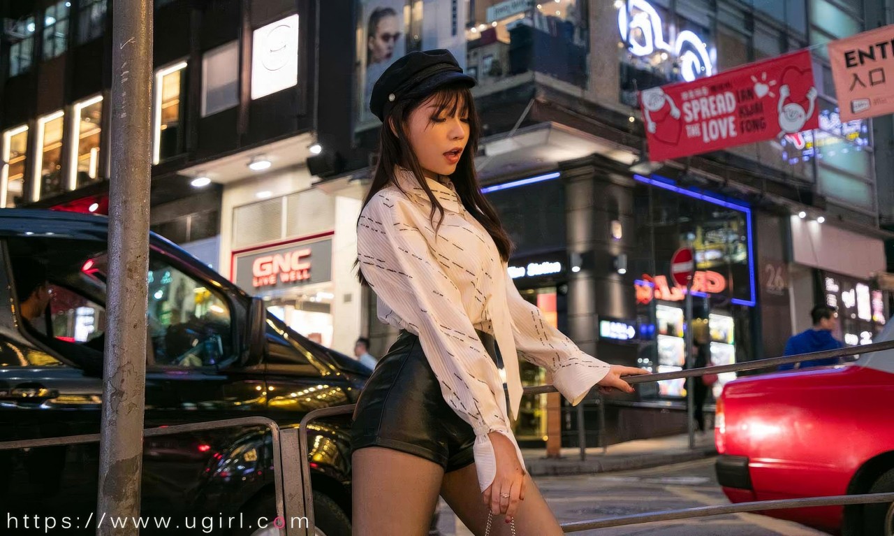 芝芝booty 你出现的街角图集，都市女孩的潮流穿搭公式插图7