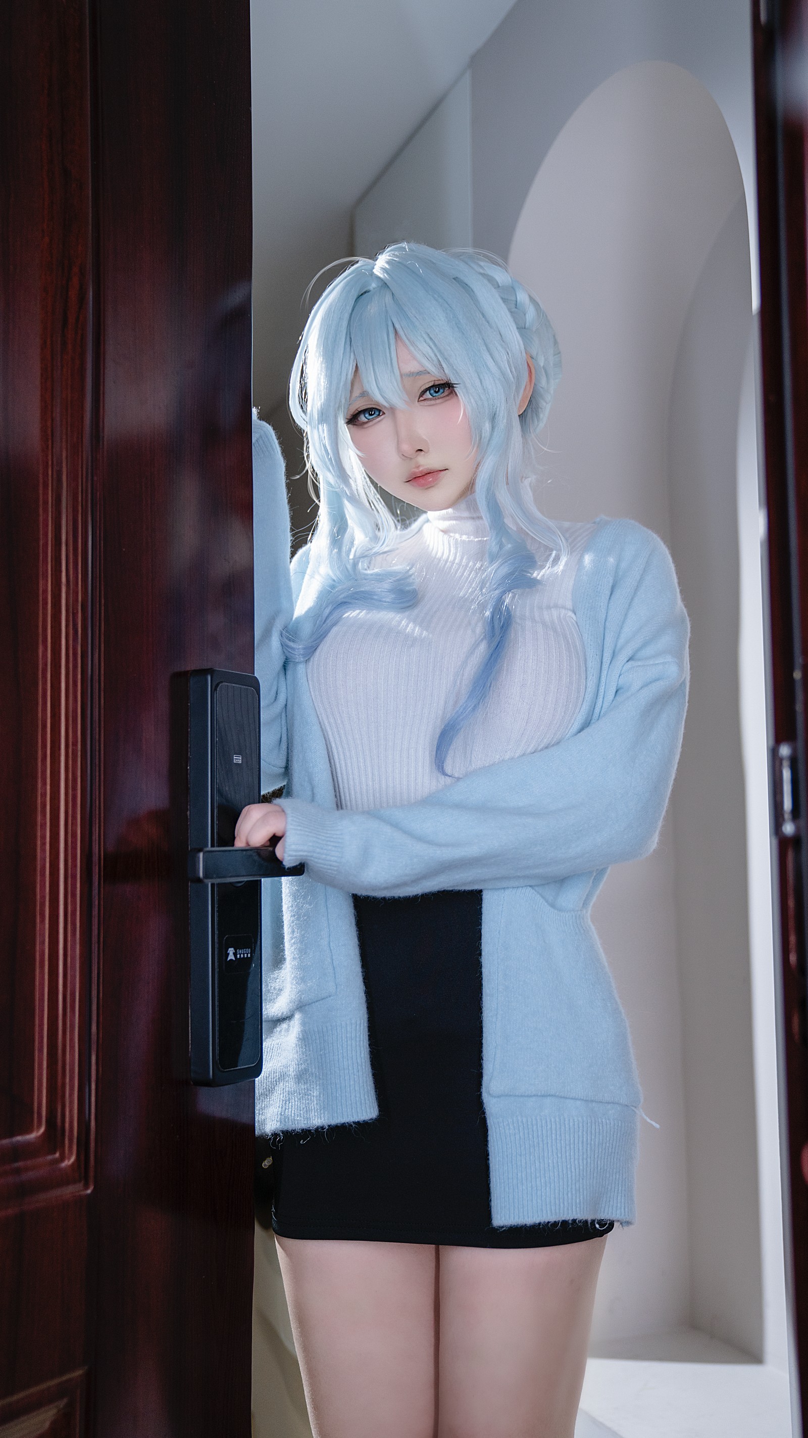 樱梨梨 雪女 Cosplay 写真图集｜高清日系风格摄影（32P｜178MB）插图