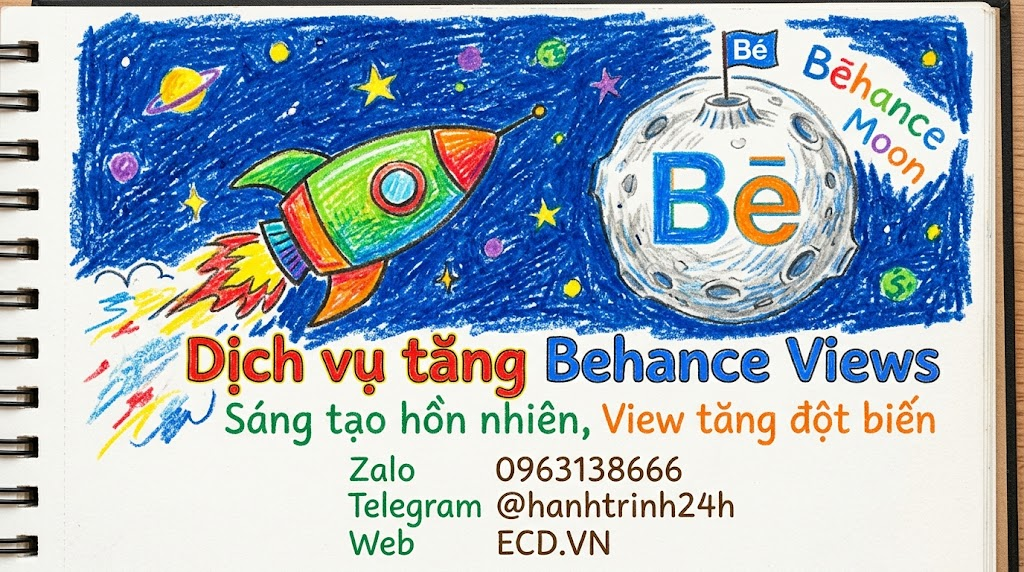 tăng behance views uy tín behance freelancer