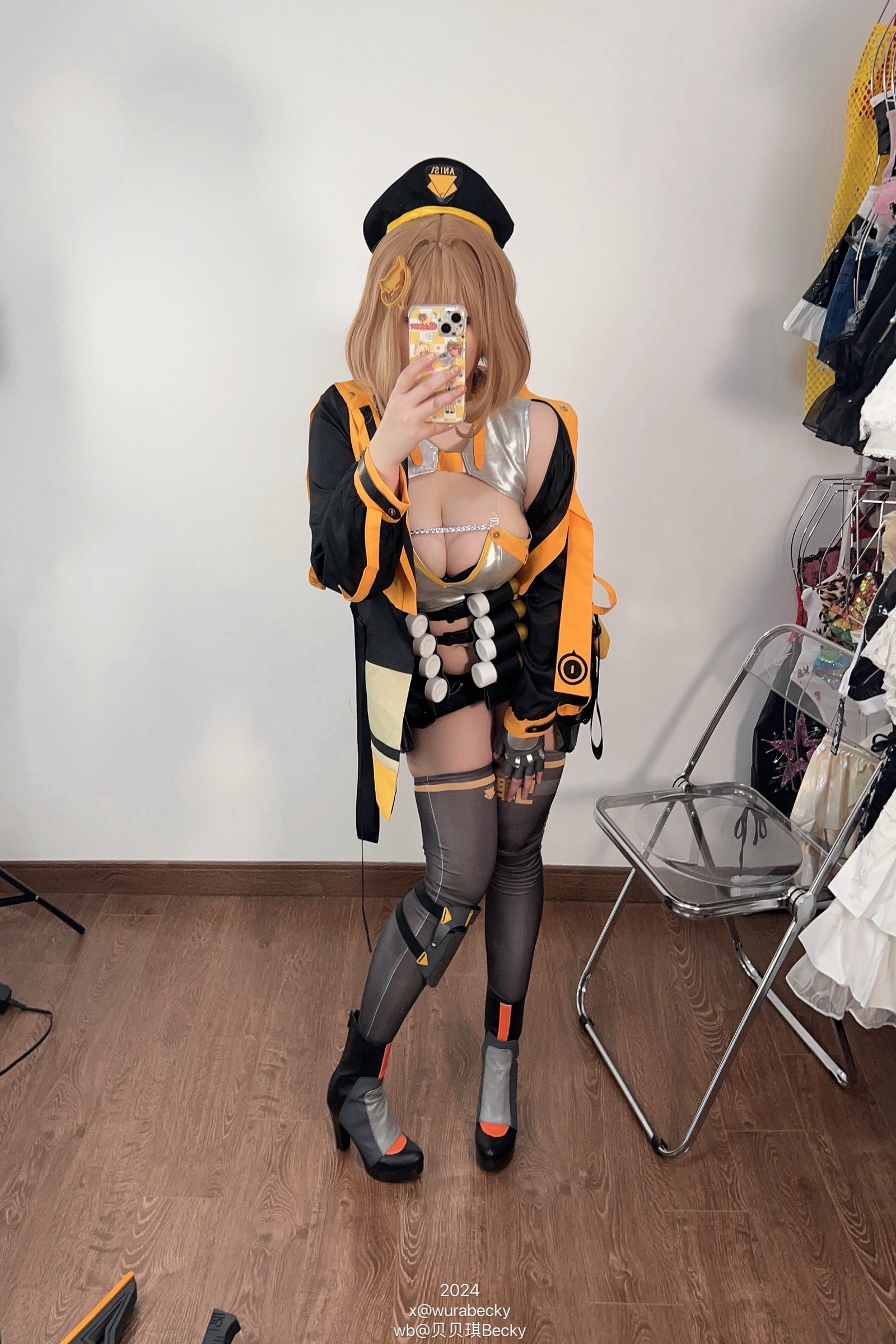 贝贝琪 Becky 阿妮斯 官方风 Cosplay 写真＋视频合集（40P｜4V｜327MB）插图7