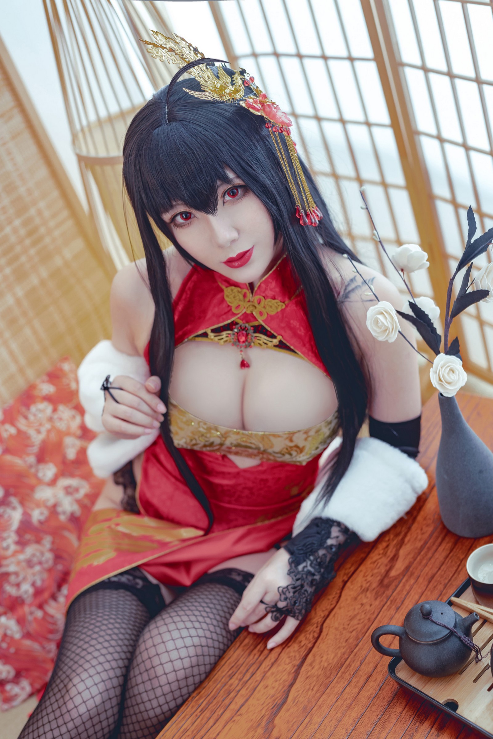 羊大真人 – 大凤 凤鸣春晓 Cosplay 高清写真集（23P-318.8MB）碧蓝航线插图