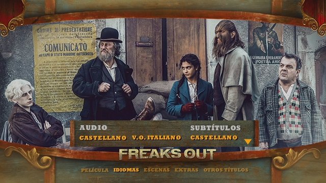 2 - Freaks Out (Estreno 2024) [DVD9 Full][Pal][Cast/Ita][Sub:Cast][Drama][2021]