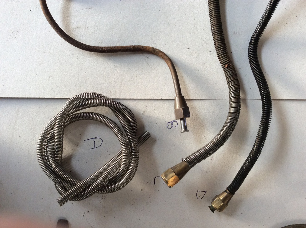 Tubi freni e benzina