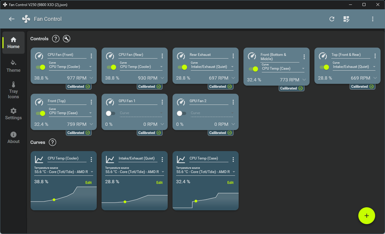 Fan Control j Fz Vovl PWU
